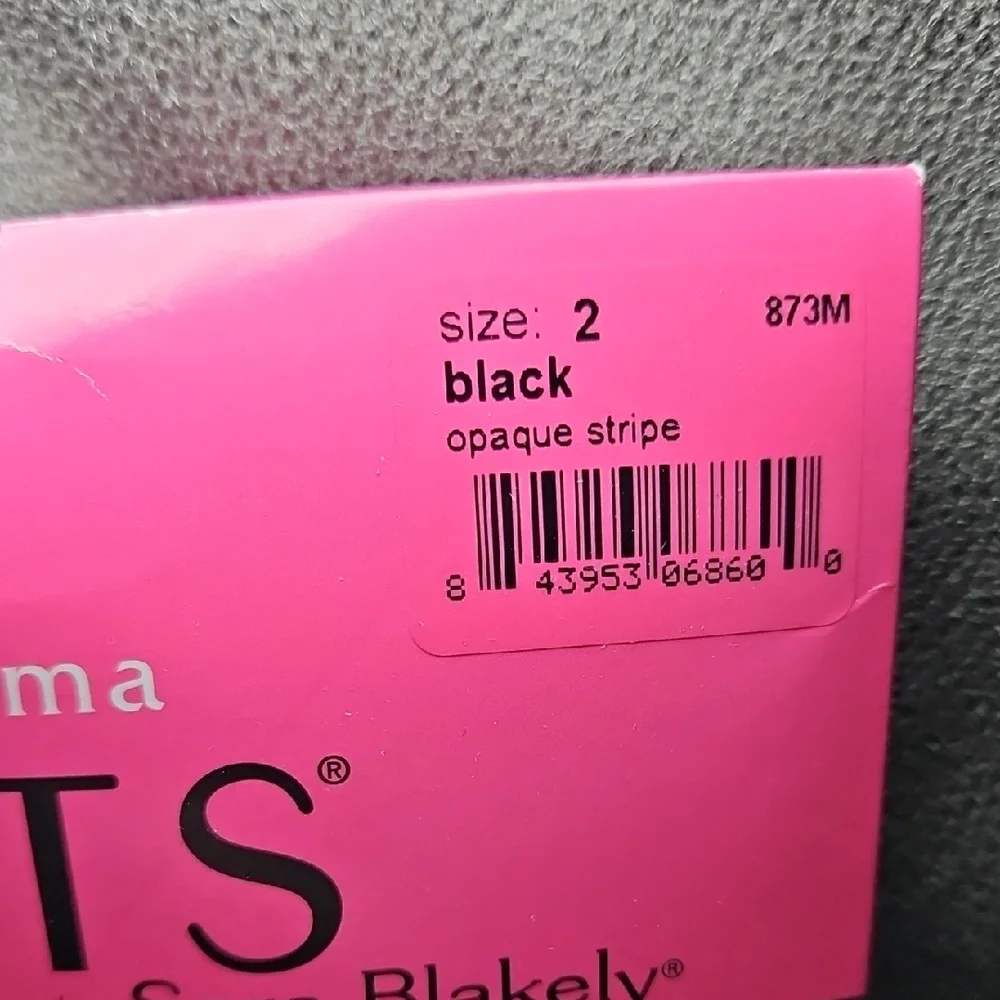 ASSETS by Sara Blakely Marvelous Mama Maternity Tights Opaque Stripe New